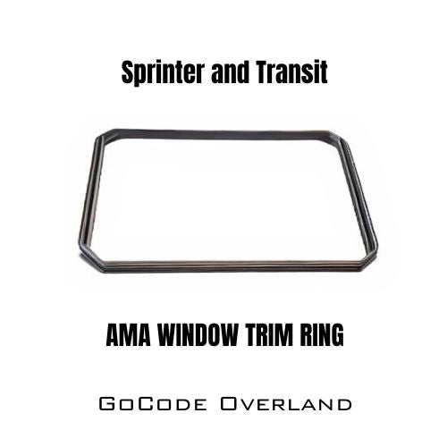 Sprinter and Transit window trim ring for van