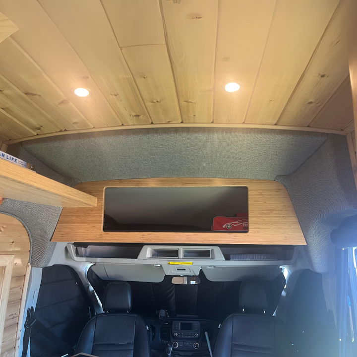 ford transit front trim kit upholstered and installed