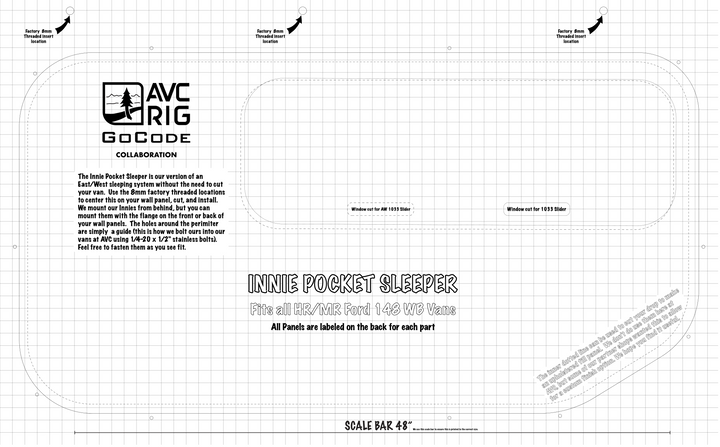 transit pocket sleeper template
