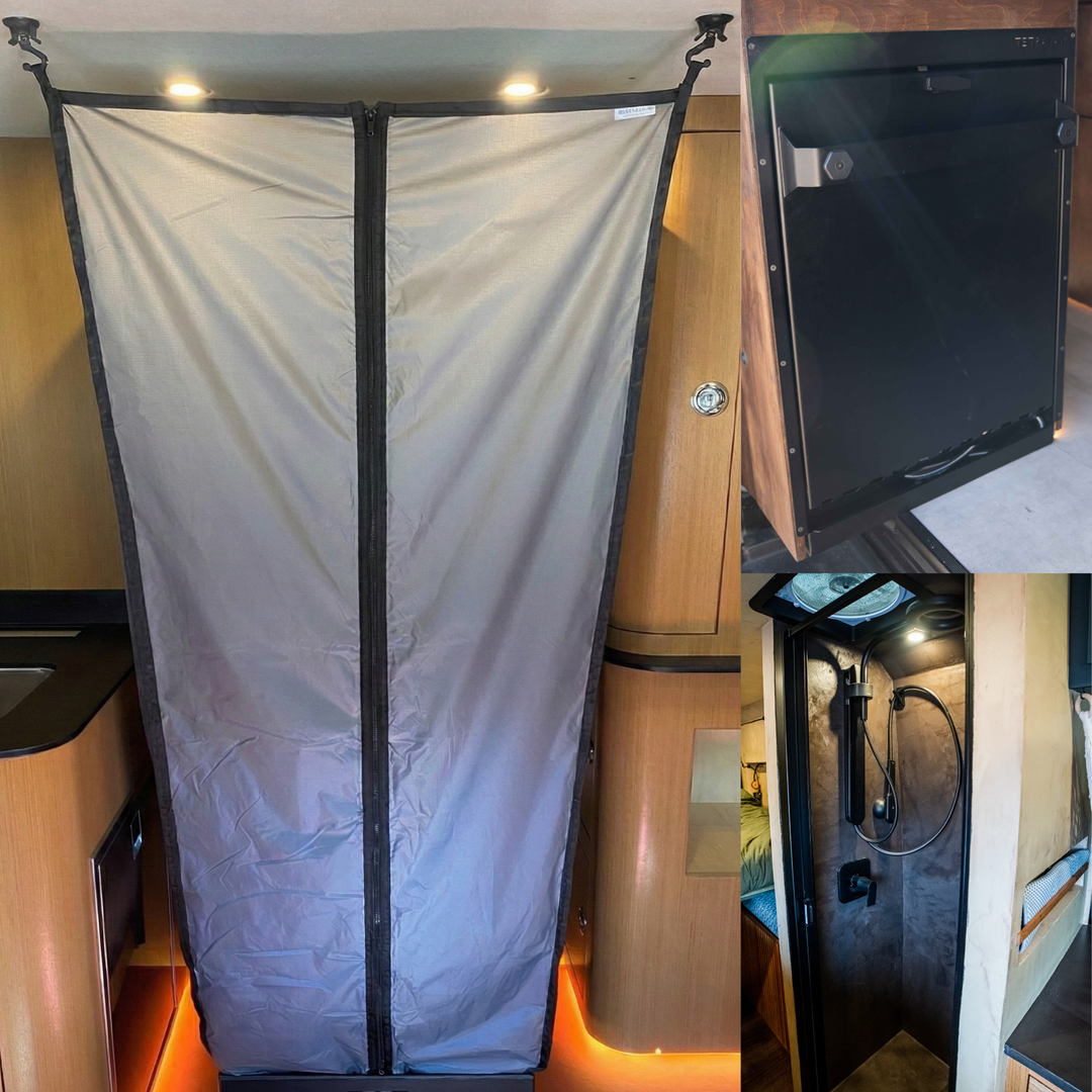 Curtain vs Portable vs Enclosed: Choosing the Right Shower System for Vanlife