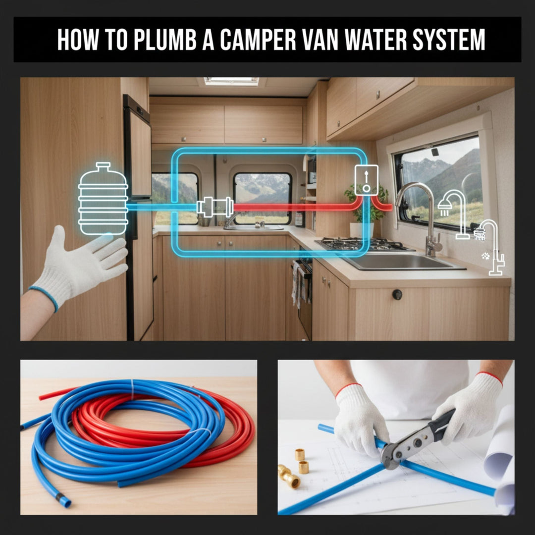 How To Plumb a Campervan Water system