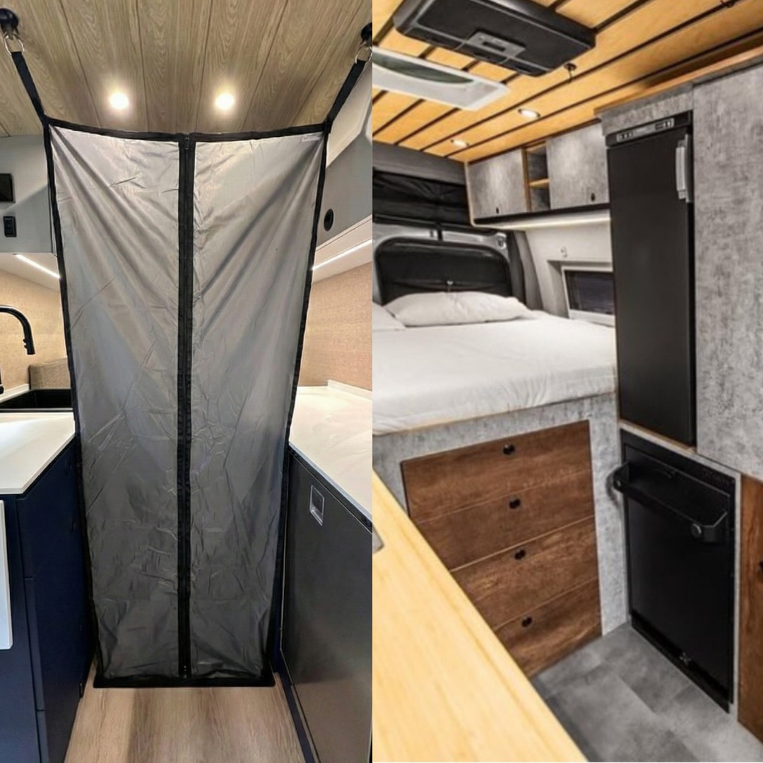 In-Floor Shower Pan vs Folding Shower: What’s the Better Choice for Your Van Build?