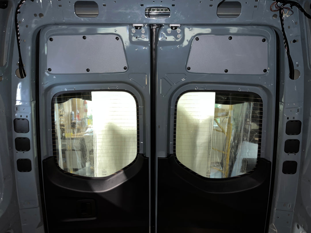 How to remove the rear door panels on a Mercedes Sprinter