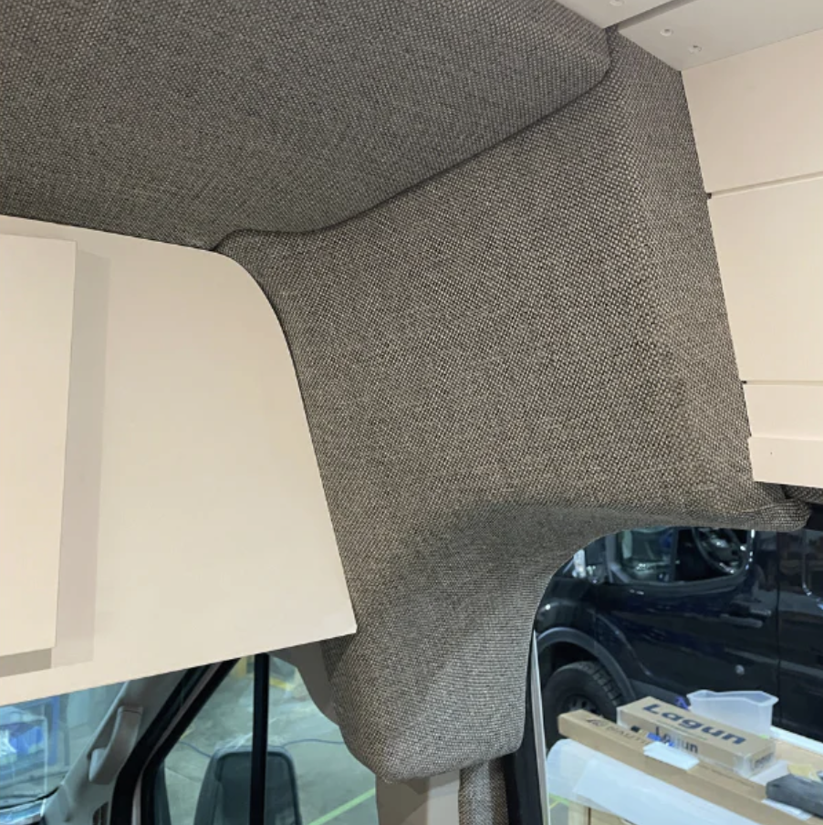 Ford Transit Foam Blobs: How to Cover These?