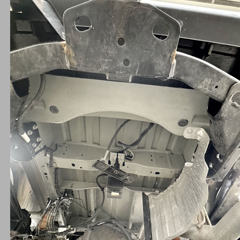 installed 24 gallon transit water tank