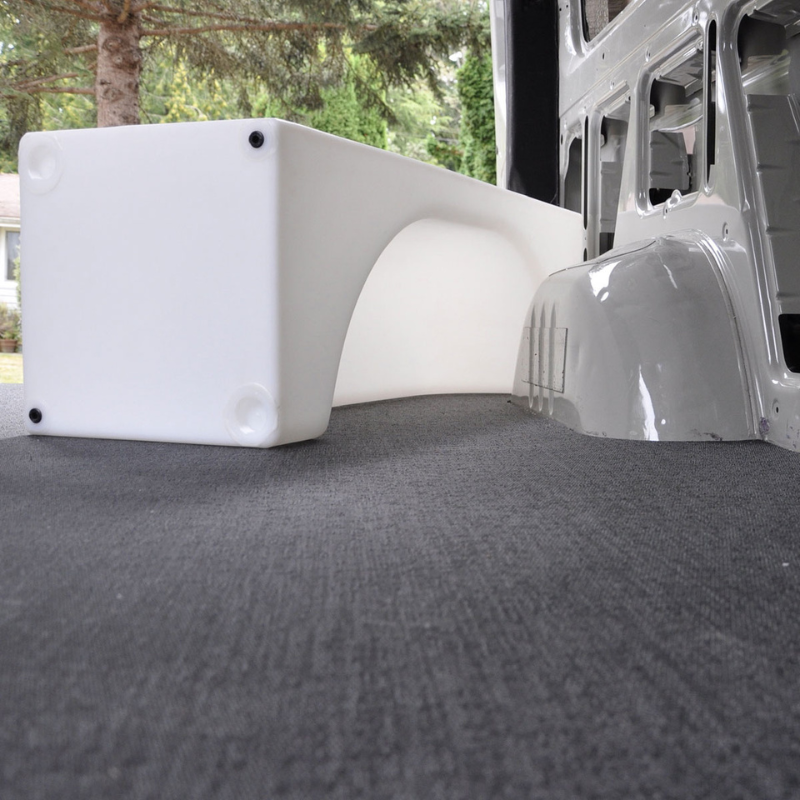 36 gallon wheel well water tank