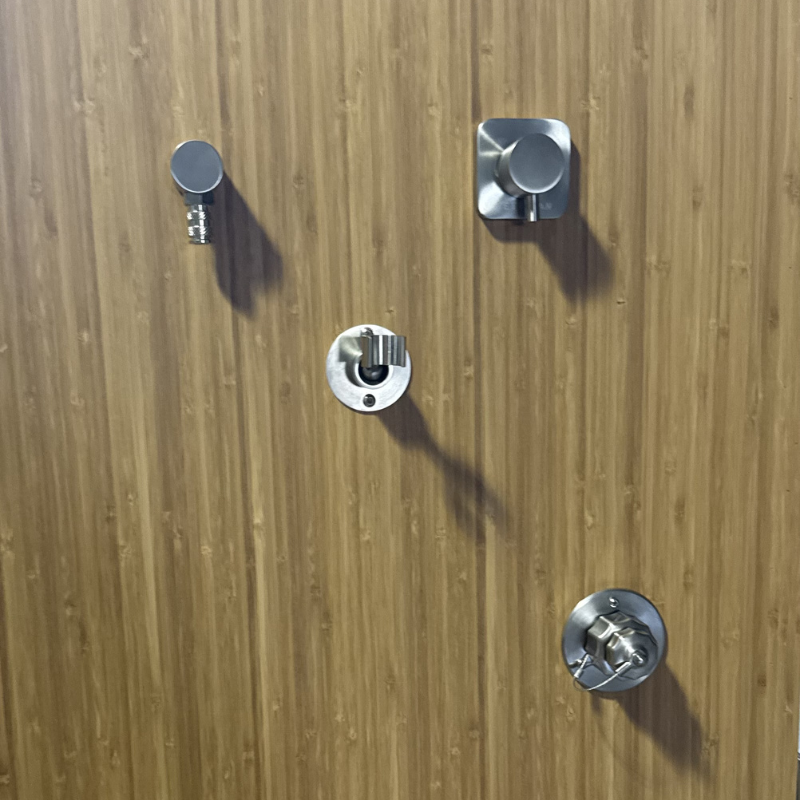 shower port system for campers