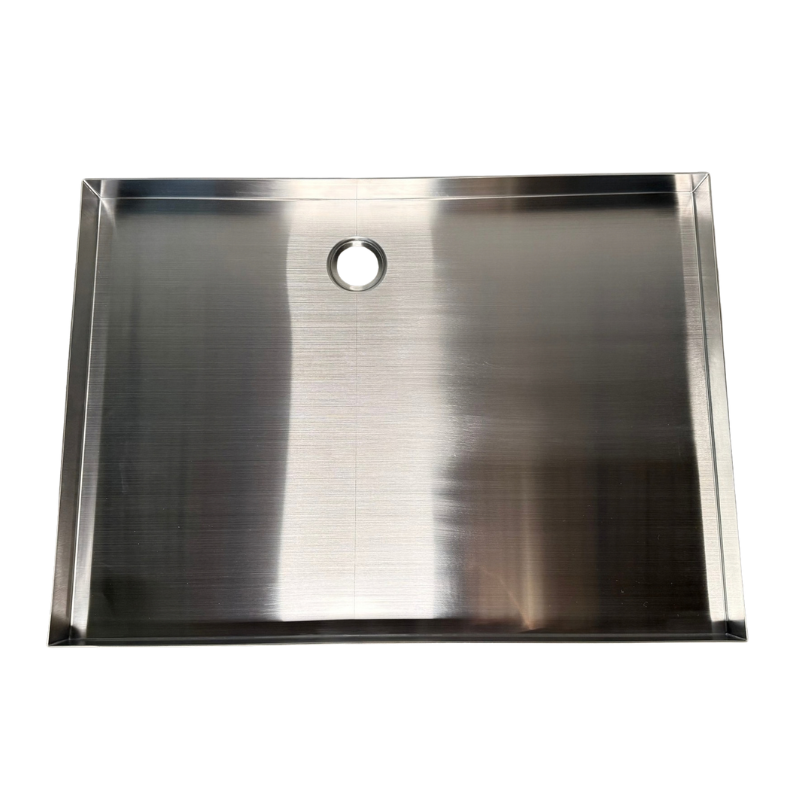 Deep In-Floor Shower Pan
