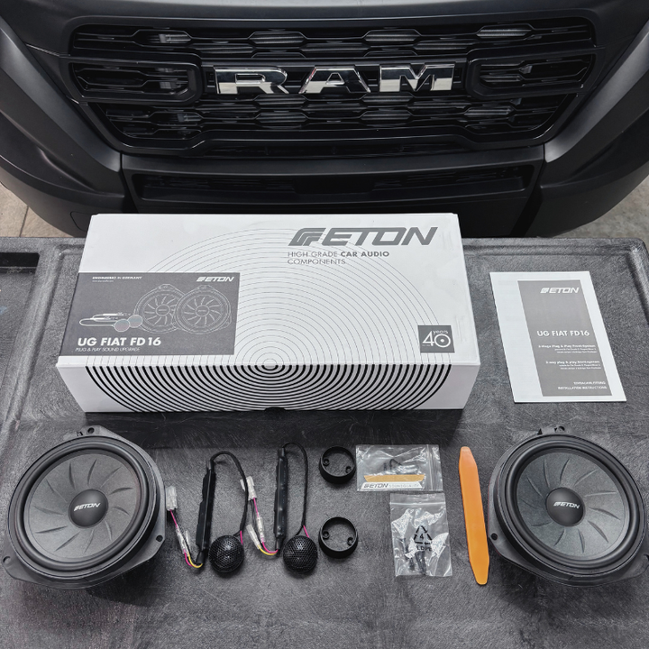 PREORDER: ETON Front Sound Upgrade for Dodge ProMaster