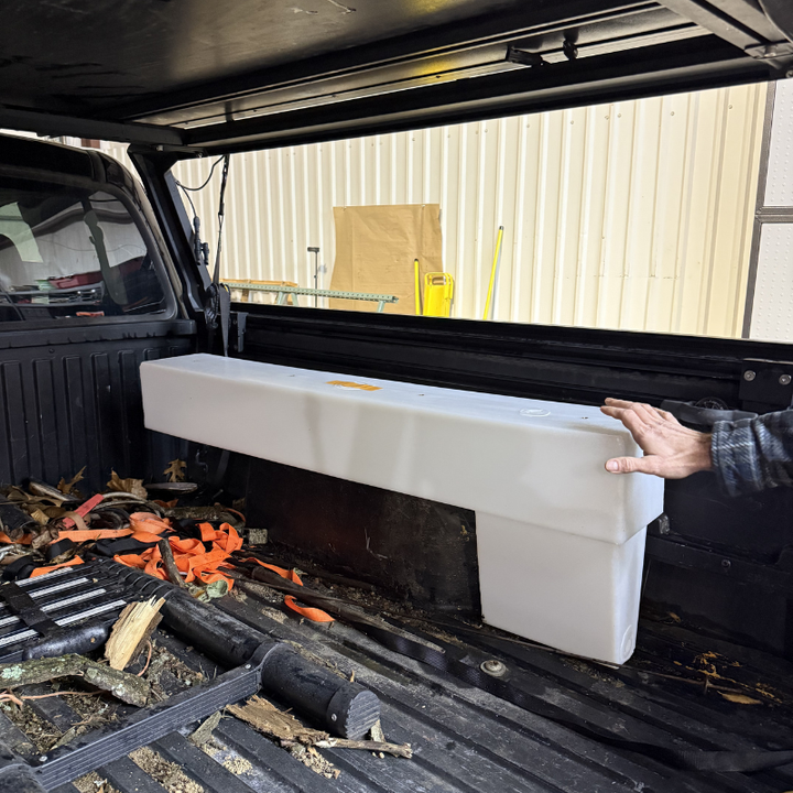 toyota tacoma wheel arch water tank