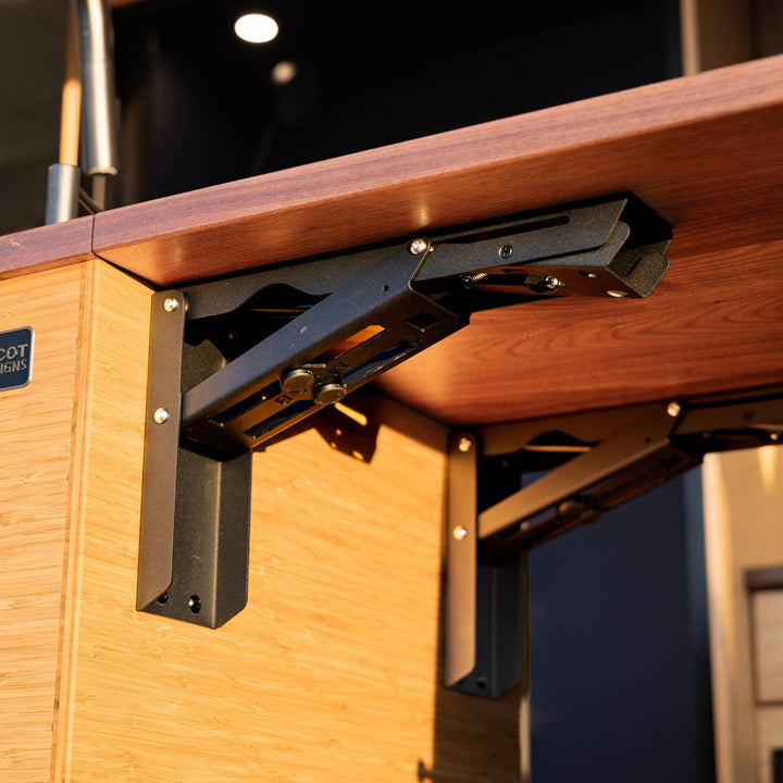 reinforced countertop bracket