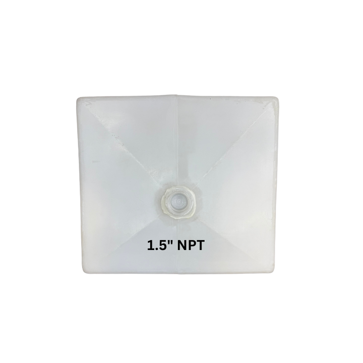 grey drain cube tank