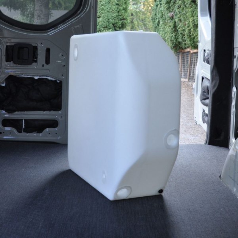 van undermount water tank