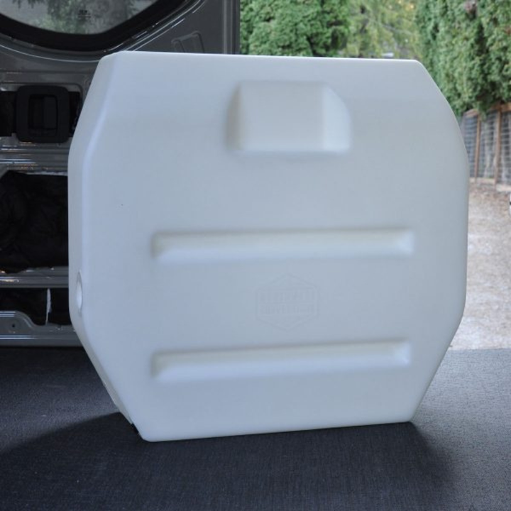 undermount 28 gallon tank for van