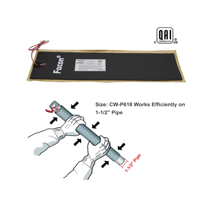 Preorder Facon 6" x 18" Pipe Heater Pad – CW-P618