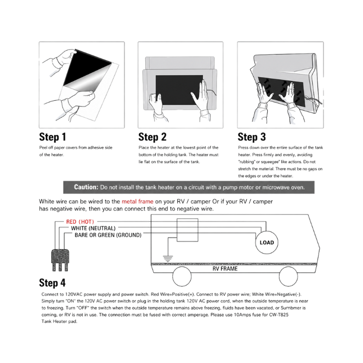 Preorder Facon 12" x 18" Tank Heater Pad – CW-T1218