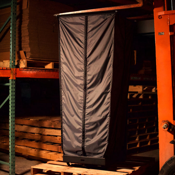 folding shower curtain