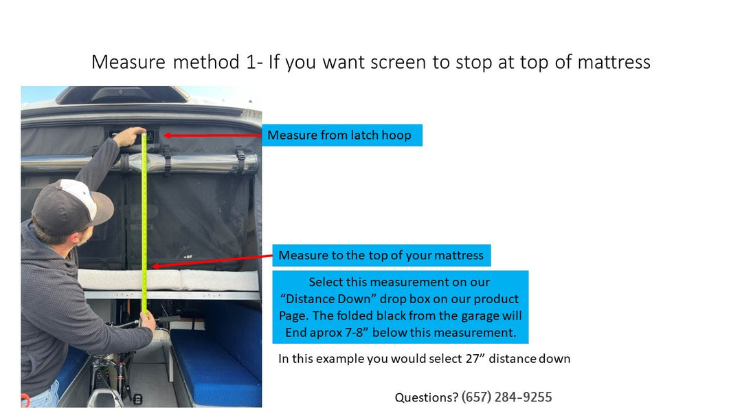 Ford Transit Rear Garage Insect Screen V2
