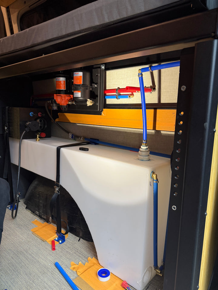Rover Murphy Bed System and Water Tank