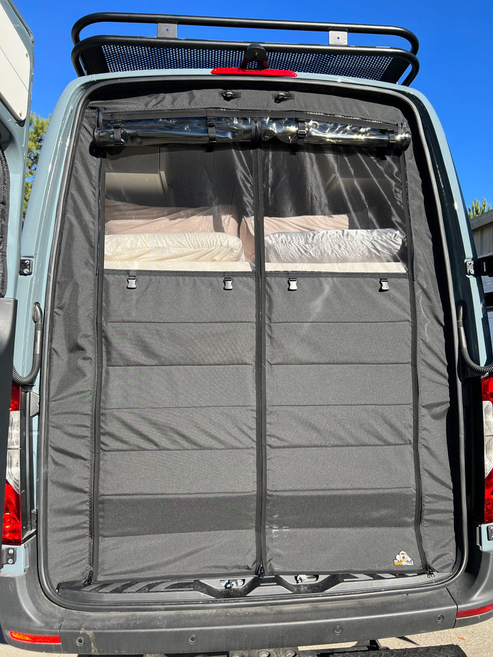 Mercedes Sprinter Rear Garage V2 Insect Bug Screen
