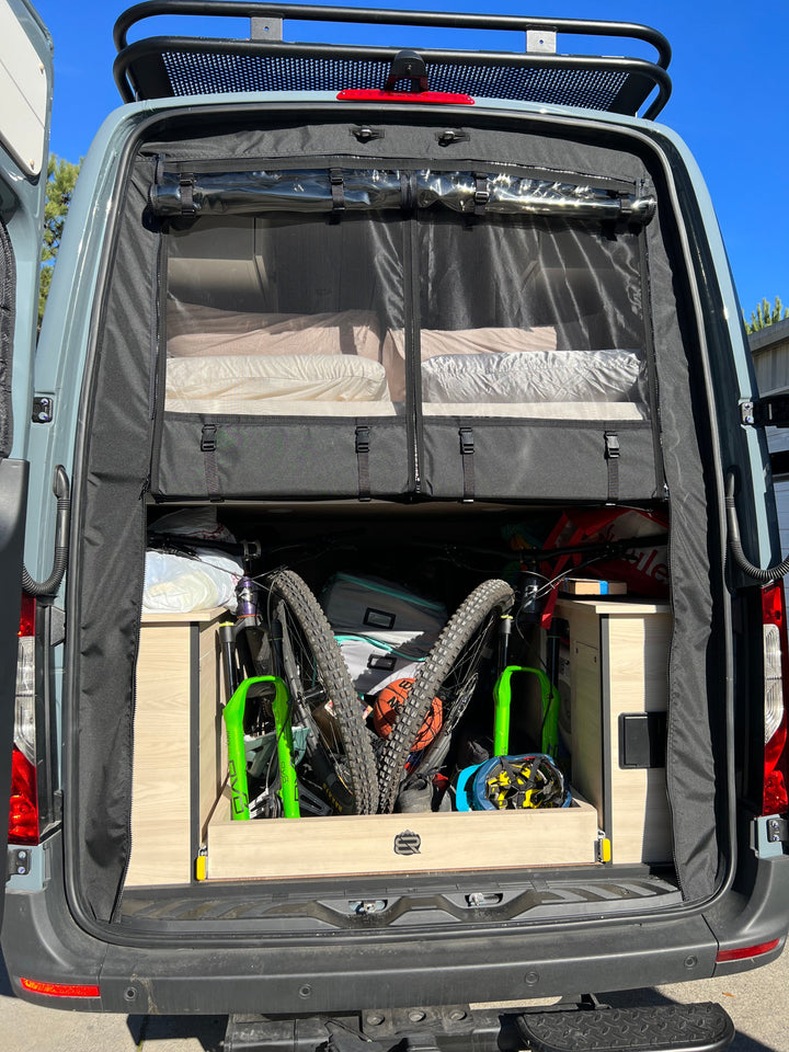 Mercedes Sprinter Rear Garage V2 Insect Bug Screen