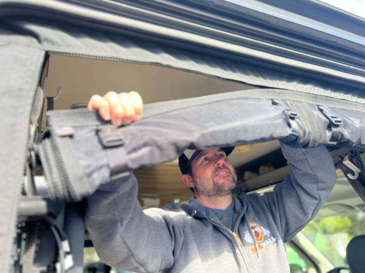 Ford Transit Rear Screen V2 - Full Insect Bug Screen