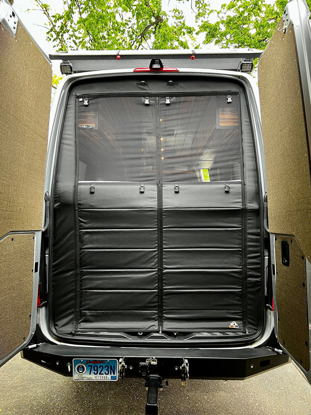 Mercedes Sprinter Rear Garage V2 Insect Bug Screen