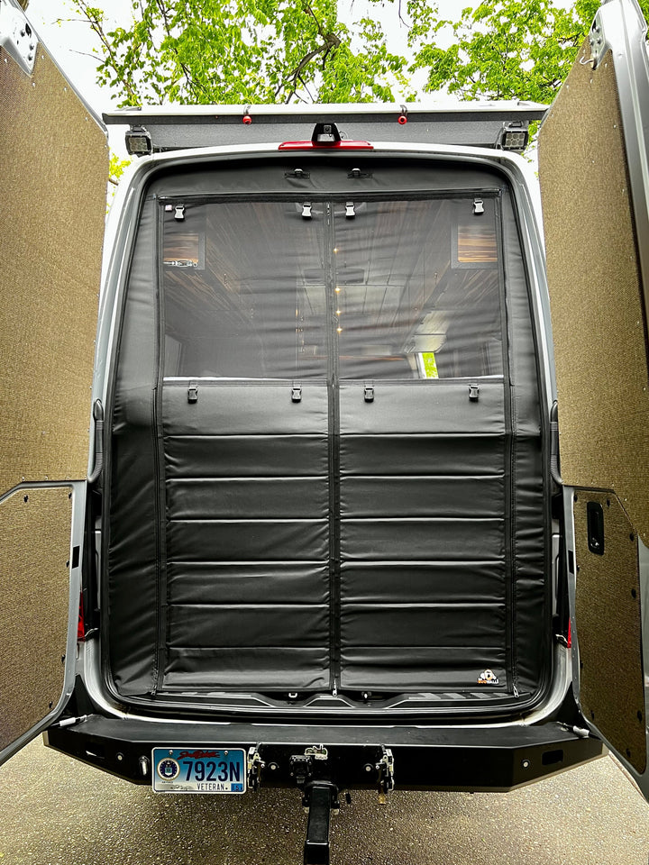 Mercedes Sprinter Rear Garage V2 Insect Bug Screen