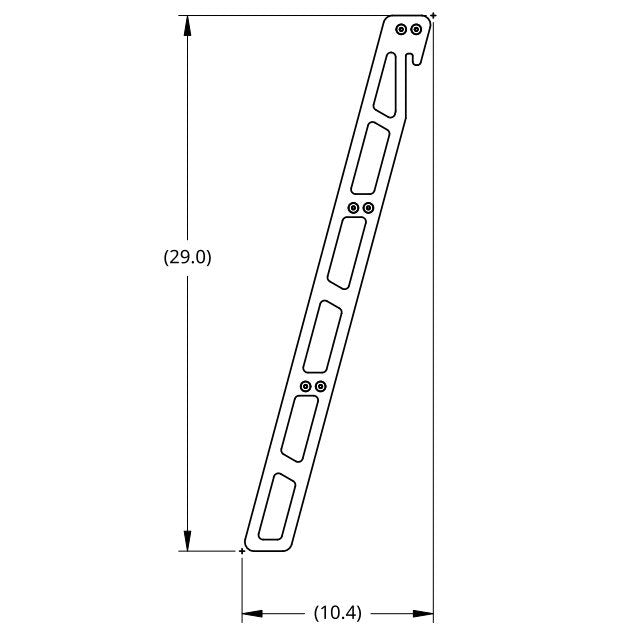 vanlife ladder dimensions