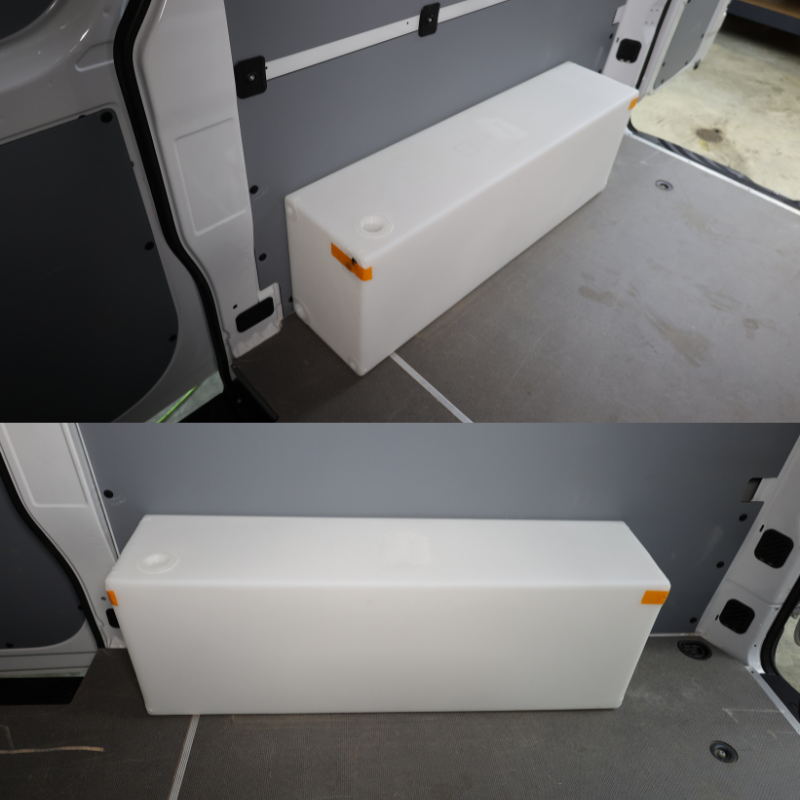 24 gallon campervan water tank