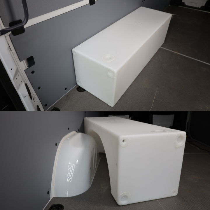 Transit 36 gallon wheel well tank