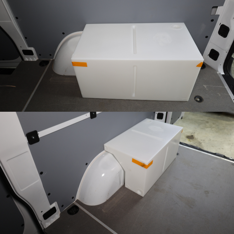22 gallon sprinter van water tank