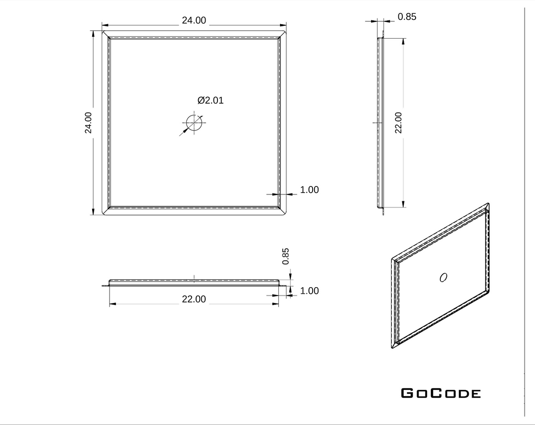0.75" subfloor shower pan