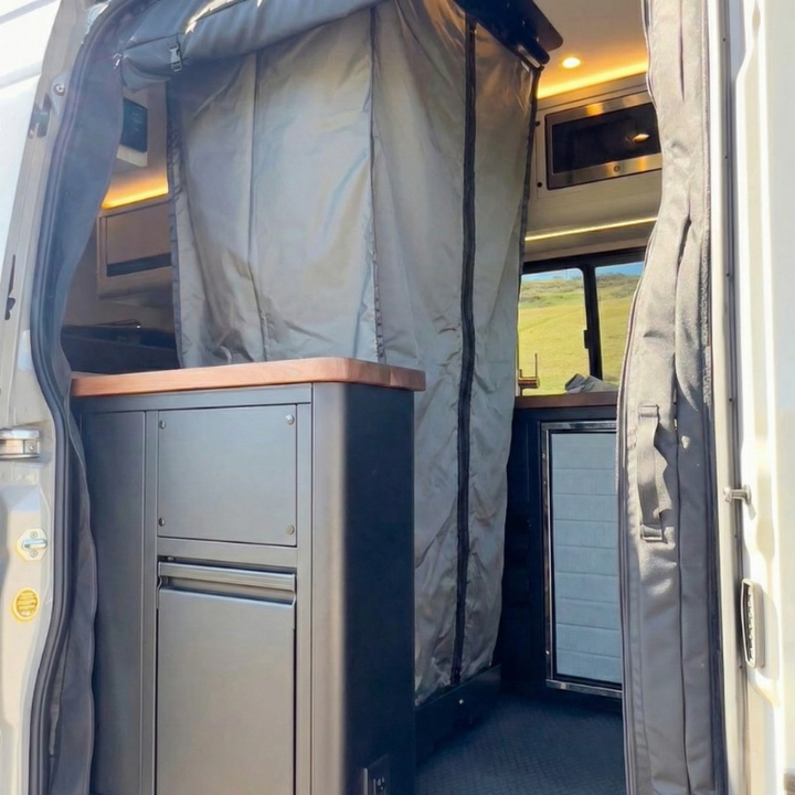 modular shower system for campers