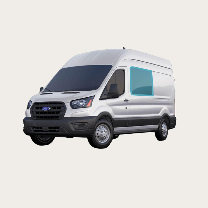 Transit - Cargo Window Shade For GoCode Trim Ring (Driver Mid)