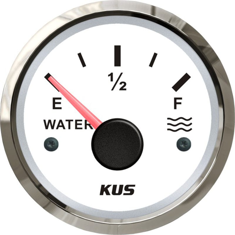 KUS S5U water level sender resistance output chart