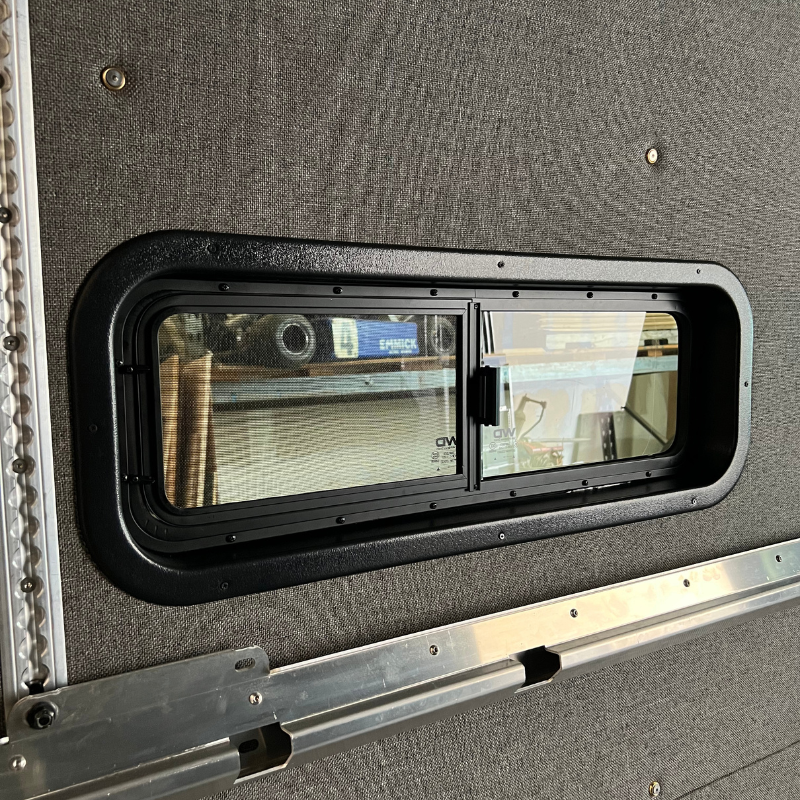 mercedes sprinter half slider window trim ring