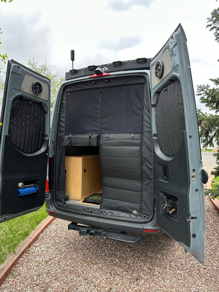 Mercedes Sprinter Rear Garage V2 Insect Bug Screen