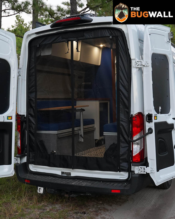 Ford Transit Rear Screen V2 - Full Insect Bug Screen